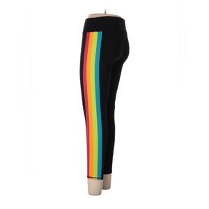 New York and Co striped rainbow yoga pant